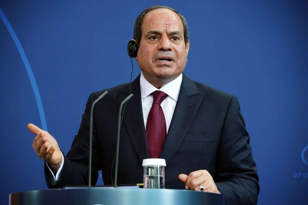 נשיא מצרים א-סיסי. | EPA