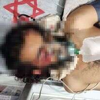 הצעיר שנפצע בדרום הר חברון. | דוברות מד"א הצעיר שנפצע בדרום הר חברון. | דוברות מד"א