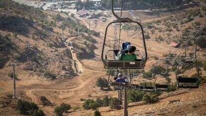 החרמון בסוף הקיץ, 2019. | הדס פרוש/פלאש90