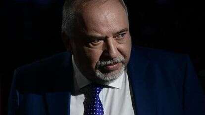 יו"ר ישראל ביתנו אביגדור ליברמן בערב השקת הרשימה. | תומר נויברג/פלאש90