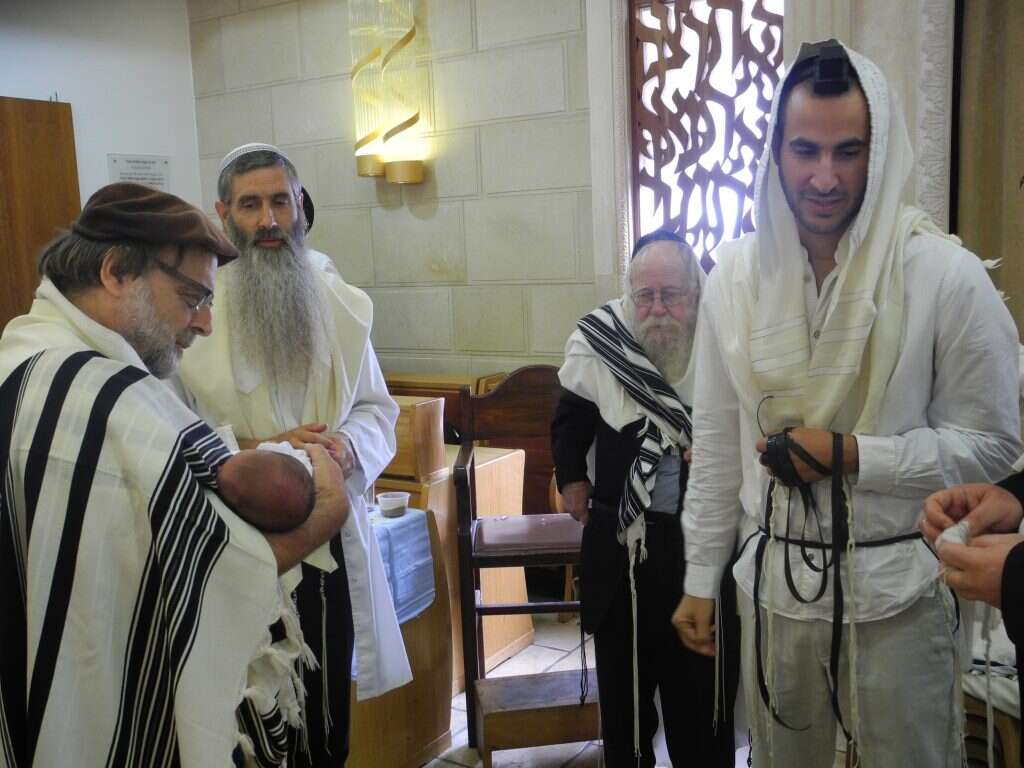 שפיץ עם הרב שטיינזלץ, 2014. | אבי מנדלסון