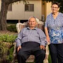 יהושע וצילה אניקסטר. | ברוך גרינברג