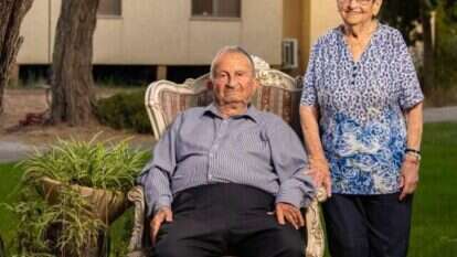 יהושע וצילה אניקסטר. | ברוך גרינברג