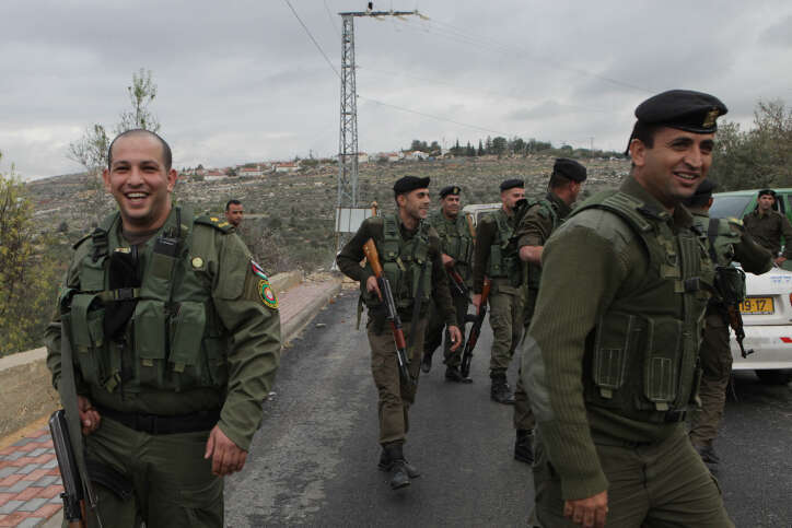 שוטרים פלסטיניים. נתי שוחט, פלאש 90