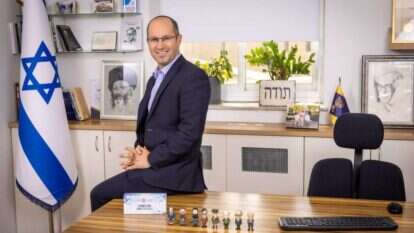 נריה מאיר, יו"ר המחלקה לתפוצות בהסתדרות הציונית העולמית. | אריק סולטן