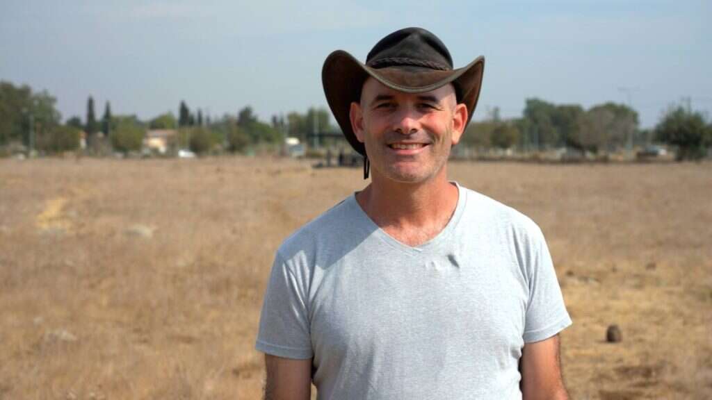 ד"ר רון בארי מרשות העתיקות. | יניב ברמן, רשות העתיקות