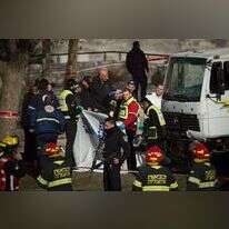 זירת פיגוע הדריסה בארמון הנציב, 2017. | סבי ברנס/פלאש 90