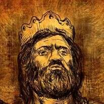 מלך בשר ודם מכופף את ראשו בפני מלך מלכי המלכים. דוד המלך איור: שאטרסטוק