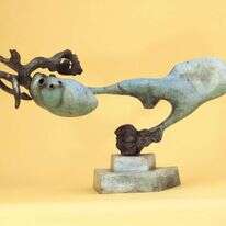 דני יעקבי, "לבבי", יציקת ברונזה