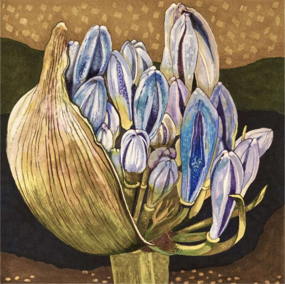 מיכל פולג, "עולם פנימי", טושים על נייר