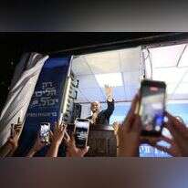 נתניהו בסיור בחירות בירושלים, לפני כשבועיים. | אי.פי.איי