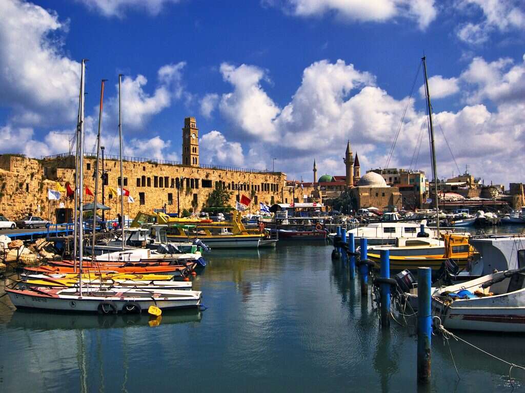 נמל עכו. | גטי אימג'ס