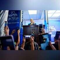 נתניהו באירוע בחירות בקריית היובל בירושלים, החודש | יונתן זינדל, פלאש 90