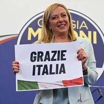 ראש ממשלת איטליה ג'ורג'יה מלוני. | EPA/ETTORE FERRARI