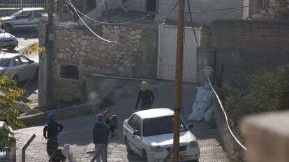 יידוי אבנים בשכונת מעלה הזיתים. ארכיון