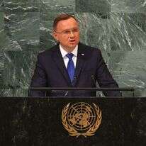 נשיא פולין אנדז'יי דודה. | AFP