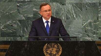 נשיא פולין אנדז'יי דודה. | AFP