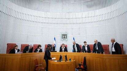 שופטי בית המשפט העליון. | יונתן זינדל, פלאש90