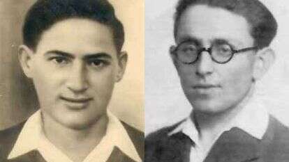 יצחק רובינשטיין (מימין) ובנימין איזנברג. צילומים: דובר צה"ל