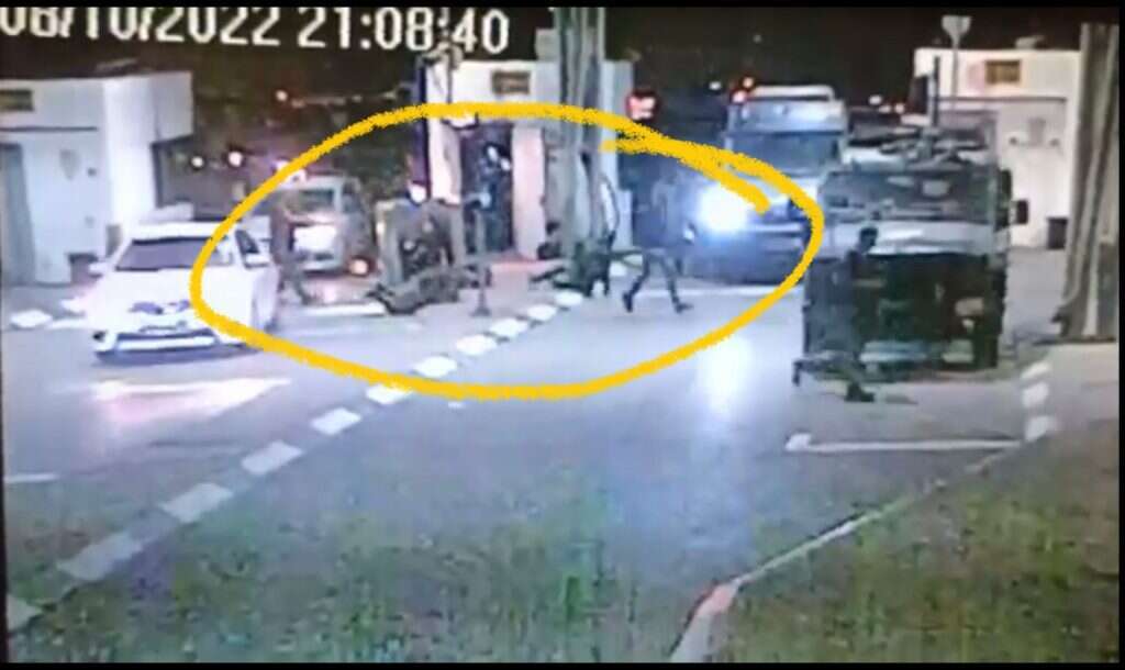 נקודה שלישית: הכוח מגיב לאחר מנוסה. מתוך סרטון האירוע