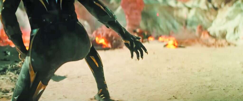 הפנתר השחור. | מסך מתוך הטריילר הפנתר השחור. | מסך מתוך הטריילר