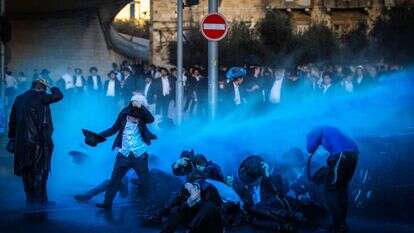 ההפגנה בירושלים, ביום חמישי שעבר. | אוליבייה פיטוסי, פלאש 90