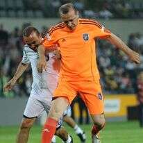 ארדואן במשחק ראווה באצטדיון של
קבוצת איסטנבול בשאקשהיר, 2014 | איי.אף.פי