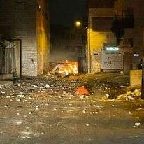 הפרעות בירושלים, הלילה. | דוברות המשטרה