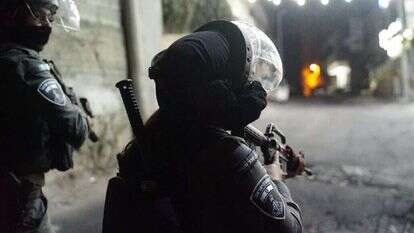 המעצרים לבדם לא עוזרים. כוחות מג"ב בירושלים, הלילה. | דוברות המשטרה