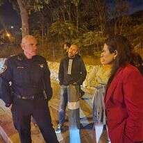 שקד עם מפקד המשטרה