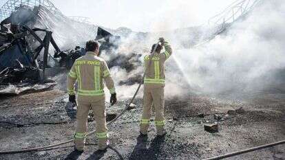 בית האריזה שהוצת במחולה. | שריה דיאמנט