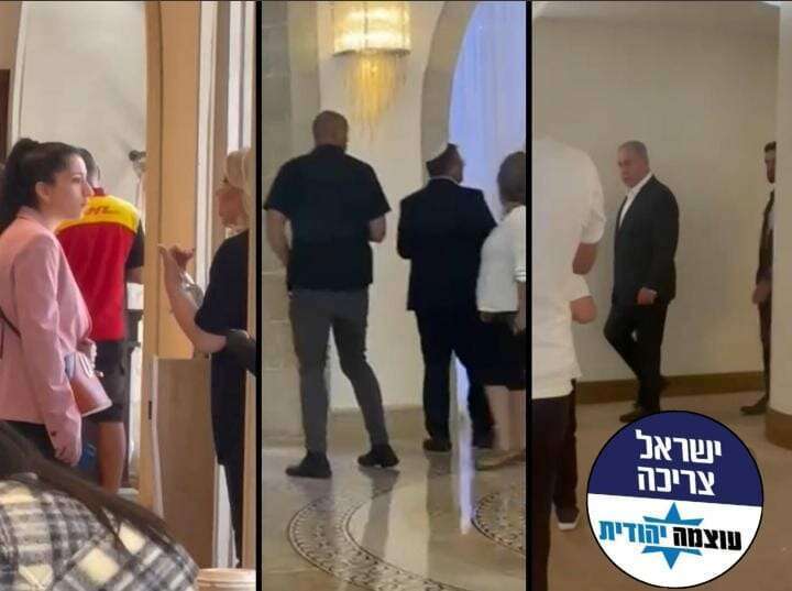 פגישת נתניהו ובן גביר בוולדורף אסטוריה שבוע שעבר. | מרדכי הלפרין