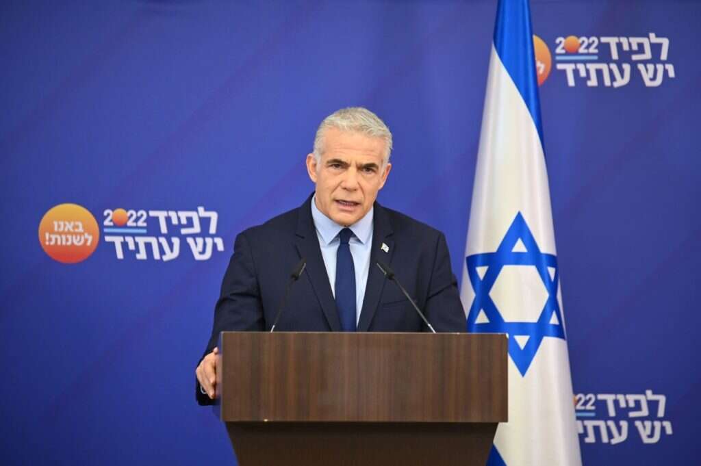 יאיר לפיד. | אלעד גוטמן