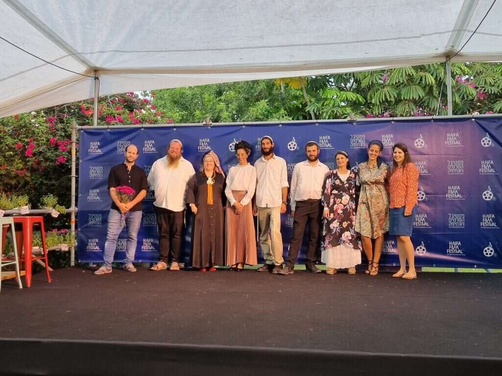 לחילונים לא היה קל לעכל. צוות הסרט בפסטיבל חיפה