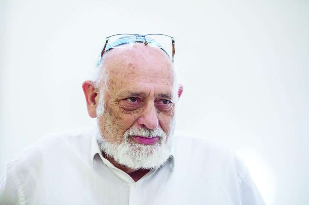 פרופ' הלל וייס. | יונתן זינדל, פלאש 90