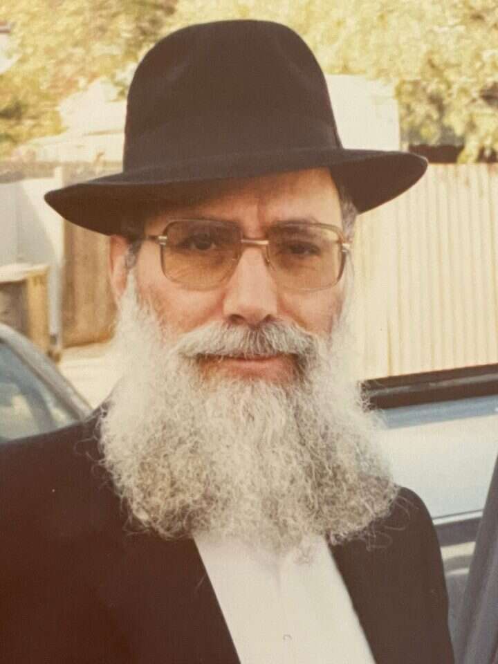 הרב זאב חיים ליפשיץ. | באדיבות המשפחה