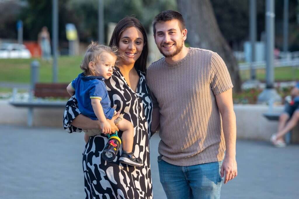 פנחס ולאורה בן־סעדון. | יוסי אלוני