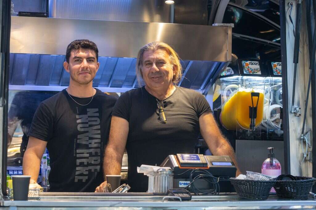 לומי ודניאל טרקל. | יוסי אלוני