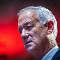 שר הביטחון בני גנץ. | אוליבייה פיטוסי/פלאש90