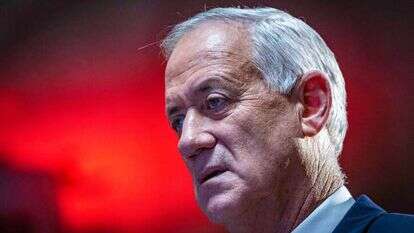 שר הביטחון בני גנץ. | אוליבייה פיטוסי/פלאש90