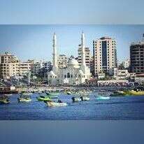 חוף הים של רצועת עזה, לפני המלחמה. | חסן ג'די, פלאש 90