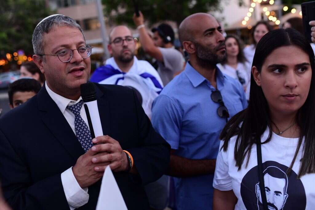 "קשה לי עם אנשים שבאים בשם עצמם. אני אומר, תבוא בשם דרך". בן־גביר. | תומר נויברג, פלאש 90