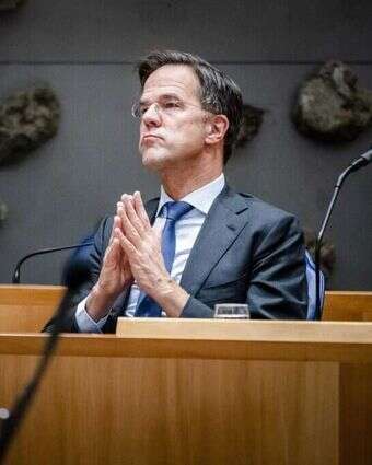 מזכ"ל נאט"ו, מארק רוטה. | EPA/Bart Maat