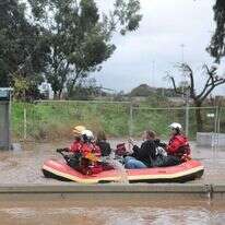 הצפות סמוך להרצליה, 2020 | ללא קרדיט