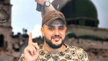 תמונת המחבל תאמר כילאני, שחוסל בשכם, בכרזה שהפיץ הארגון