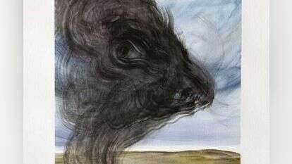 האש שבערה בתוך אביה מתחילה לבעור גם בה אבי סבח, "זבח", 2020. זוכה פרס רפפורט 2022 במוזיאון תל אביב. | דור אבן חן