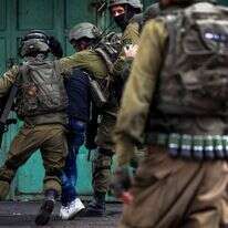 מעצר פלסטיני ביו"ש, ארכיון. | וויסאם חאשלמון, פלאש 90