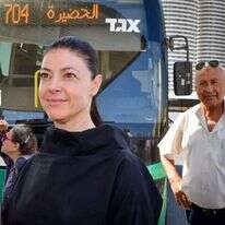 שרת התחבורה מרב מיכאלי בתל אביב. | אבשלום ששוני, פלאש90