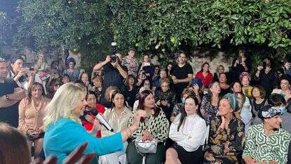 שרה נתניהו בחוג בית. ללא קרדיט שרה נתניהו בחוג בית. ללא קרדיט