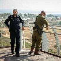 כוחות הביטחון בגבול לבנון. | דוד כהן/פלאש90